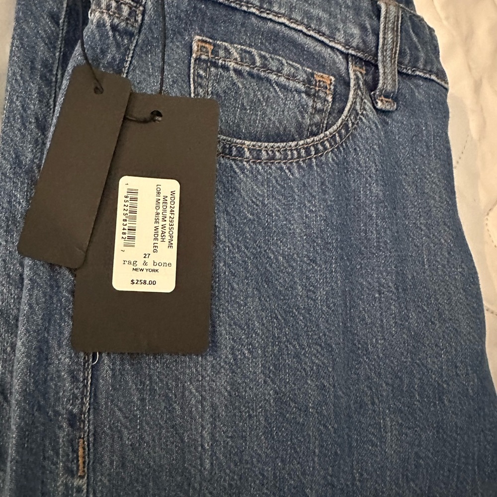 Rag & Bone Indigo Denim Pants